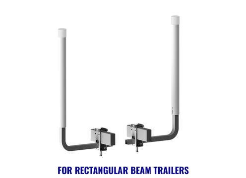gallery image of Oceansouth Boat Trailer Guide Poles for rectangle beams