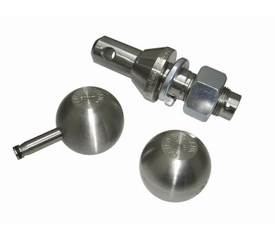 image of CONVERT-A-BALL 1" 2 BALL Stainless Steel