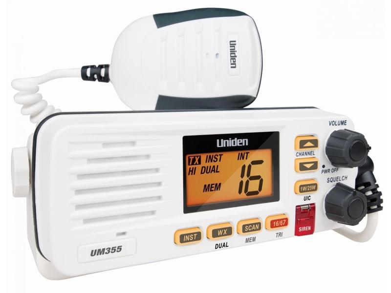 product image for Uniden UM355, 25W Fixed Mount VHF Radio, White