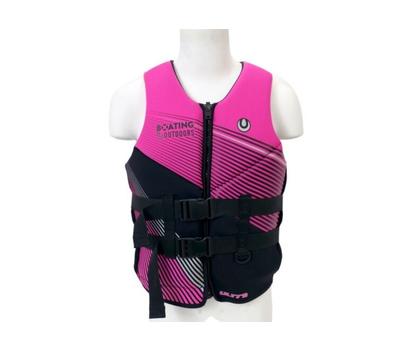 image of Boating and Outdoors Neoprene Vest Pink