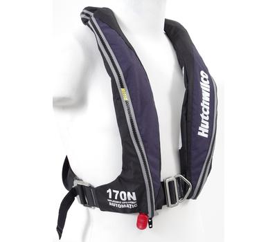 image of Hutchwilco Super Comfort Inflatable Lifejacket 170N - AUTO DECK