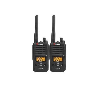 image of Uniden UH820S-2, 2 Watt UHF Handheld Radio, Twin Pack