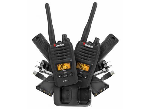 gallery image of Uniden UH820S-2, 2 Watt UHF Handheld Radio, Twin Pack