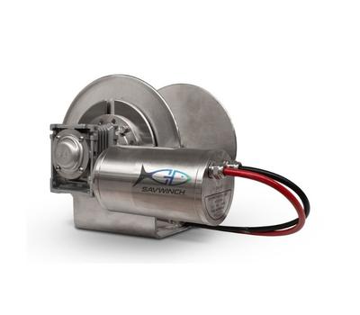 image of Savwinch 4000SS Signature Stainless Steel Drum Winch