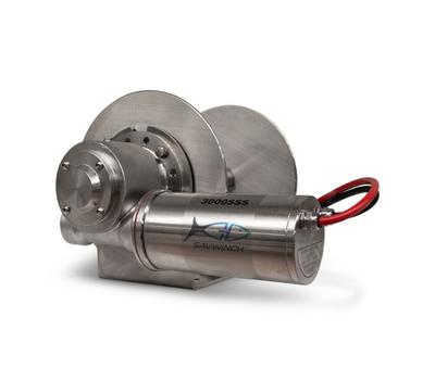 image of Savwinch 3000SSS Signature Stainless Steel Drum Winch