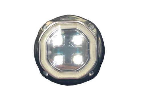 gallery image of HD Round Aluminium LED RGBW Underwater Light - Single Light