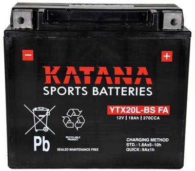 image of YTX20L-BS FA Katana Jet Ski Battery