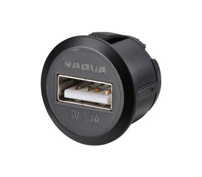 image of Narva USB Socket Fluch Mount Mini