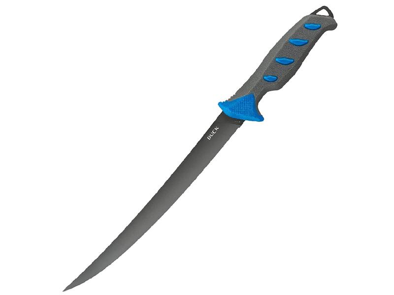 product image for Buck 147 Hookset Fillet Knife 9" Blue/Gray