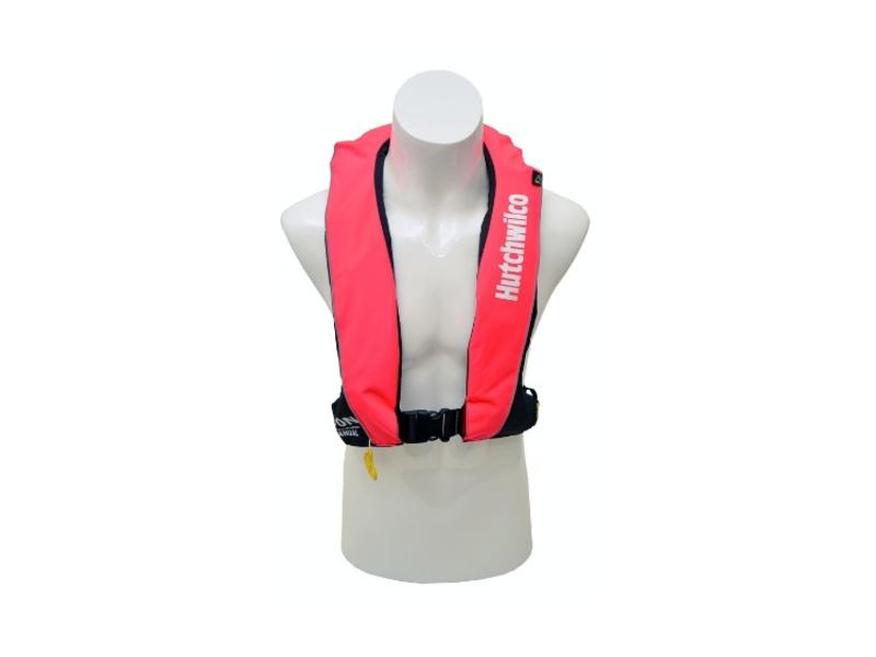 product image for Hutchwilco Pink Inflatable Lifejacket 170N Adult