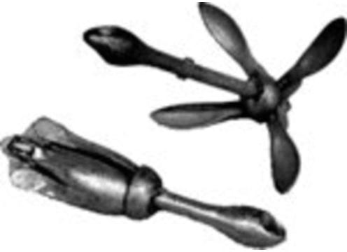 gallery image of Anchor - Folding Grapnel