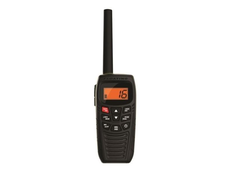 product image for Uniden Atlantis 270, 6 Watt VHF Handheld Radio, W/Proof, Floating, Single